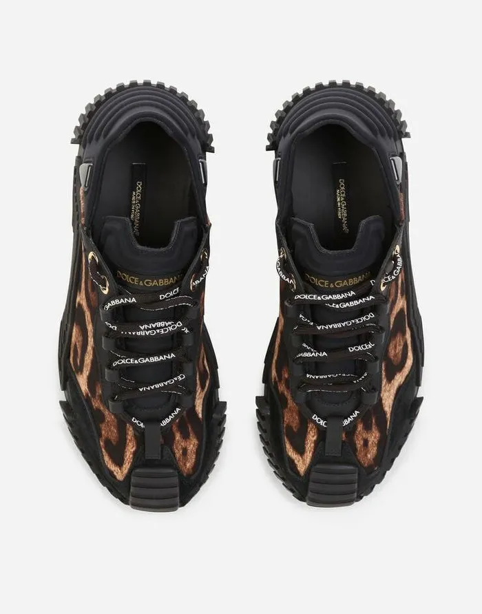 Dolce and Gabbana Sneakers Women Leopardprint Cotton NS1 Slipon Sneakers Multicolor Dolce and Gabbana Sneakers Women Leopardprint Cotton NS1 Slipon Sneakers Multicolor