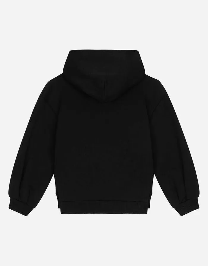 Dolce and Gabbana TShirts And Sweatshirts Children Jersey Hoodie Black Dolce and Gabbana TShirts And Sweatshirts Children Jersey Hoodie Black