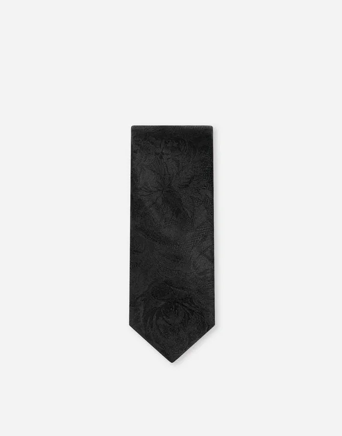 Dolce and Gabbana Ties And Pocket Squares Men 6 Cm Tiedesign Silk Jacquard Blade Tie Black Dolce and Gabbana Ties And Pocket Squares Men 6 Cm Tiedesign Silk Jacquard Blade Tie Black