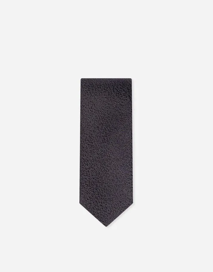 Dolce and Gabbana Ties And Pocket Squares Men 6 Cm Tiedesign Silk Jacquard Blade Tie Blue