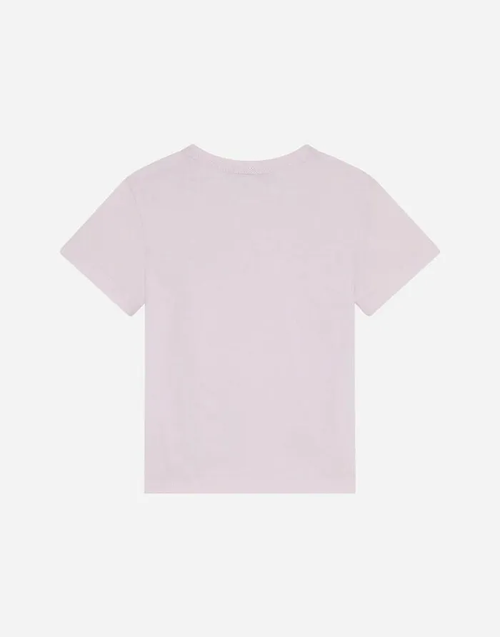 Dolce and Gabbana Topwear Children Jersey Tshirt With Logo Tag Pink Dolce and Gabbana Topwear Children Jersey Tshirt With Logo Tag Pink