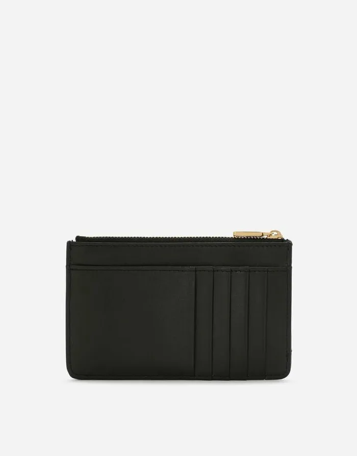 Dolce and Gabbana Wallets And Small Leather Goods Women Medium Devotion Card Holder Black Dolce and Gabbana Wallets And Small Leather Goods Women Medium Devotion Card Holder Black