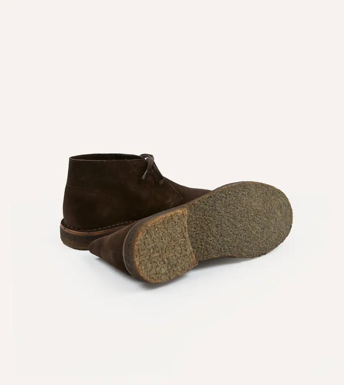 Drake039s Clifford Desert Boot Dark Brown Suede 8211 Footwear