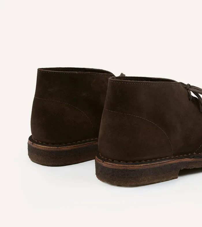 Drake039s Clifford Desert Boot Dark Brown Suede 8211 Footwear