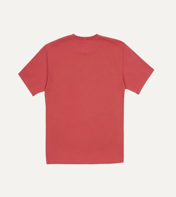 Drake039s Coral Cotton Crew Neck Hiking TShirt 8211 Clothing