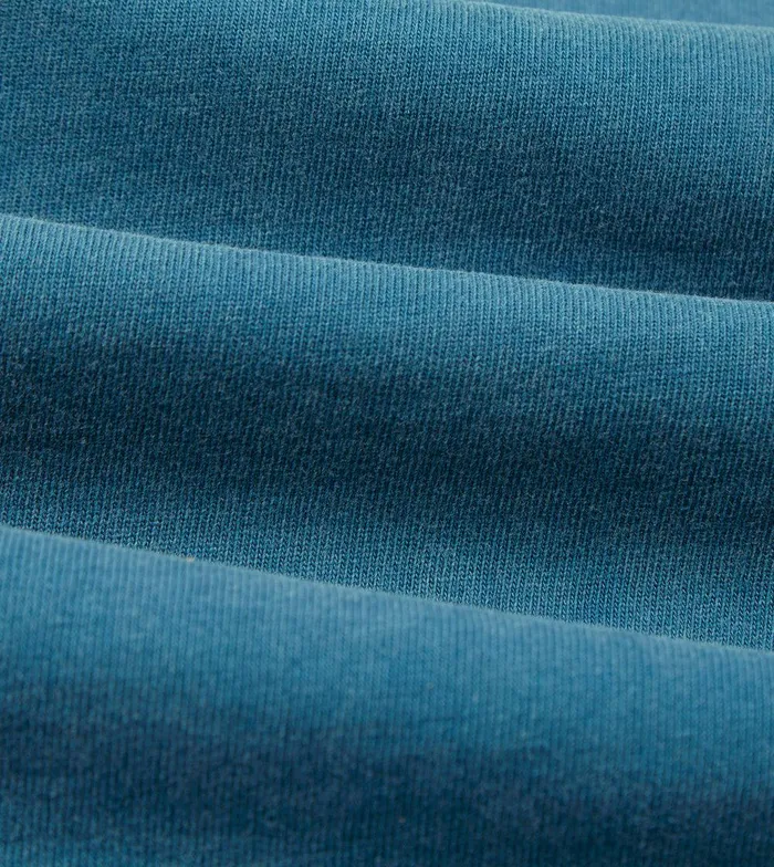 Drake039s Indigo Cotton Crew Neck Hiking TShirt 8211 Clothing
