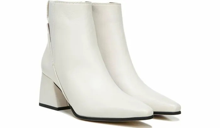 Dress Boots Women Franco Sarto Sarto Brynn Block Heel Bootie Putty Leather