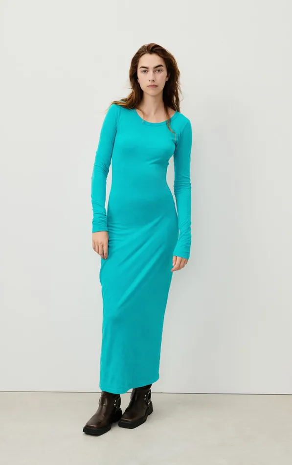 Dress Gamipy Aqua Women American Vintage Dresses