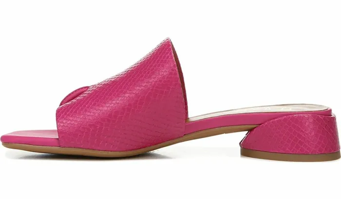 Dress Mules Women Franco Sarto Franco Loran Sandal Fuchsia Leather