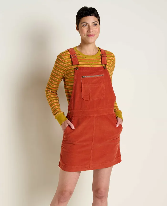 Dresses ToadandCo Women8217s Scouter Cord Jumper Cinnamon