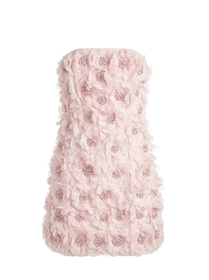 Dresses Women Alice Olivia Velia Mini Dress Pink Lace