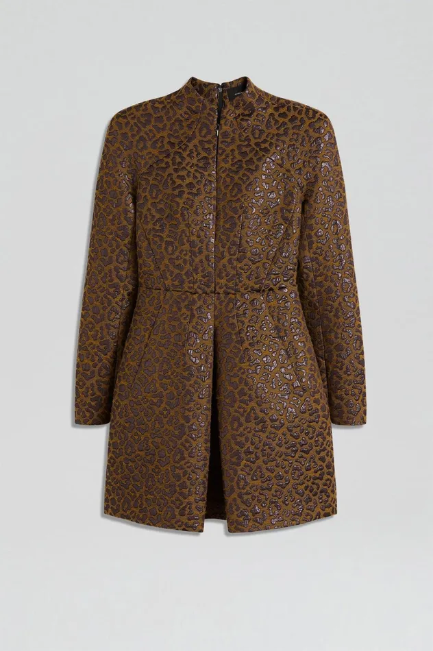 Dresses Women Scanlan Theodore OCELOT TAILORED DRESS Moro