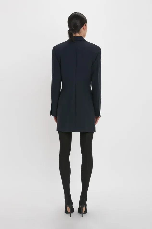 Dresses Women Victoria Beckham Exclusive Fold Shoulder Detail Dress In Midnight