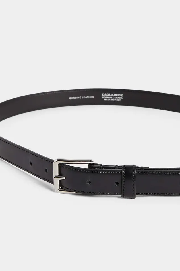Dsquared2 Belts D2 Classic Buckle Belt Blackpalladium 8211 Men