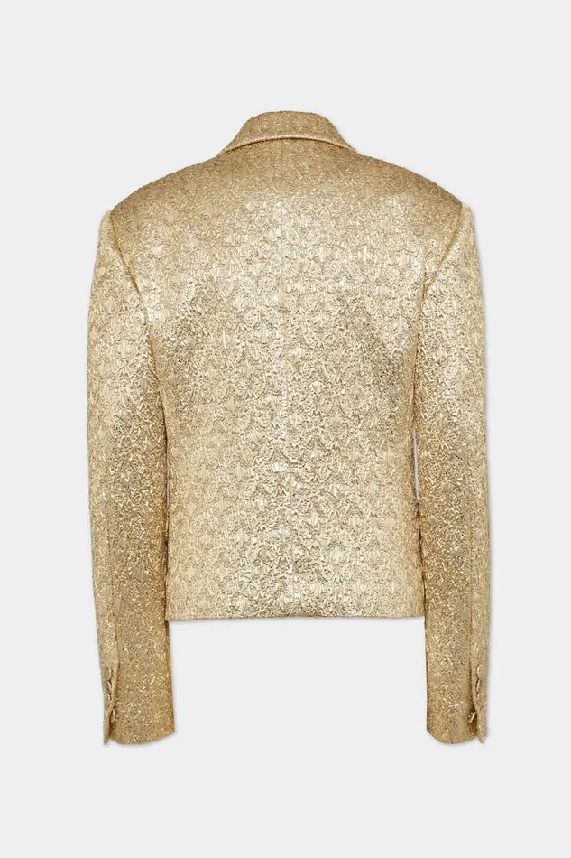 Dsquared2 CoOrds New Dean Short Jacket Gold 8211 Women
