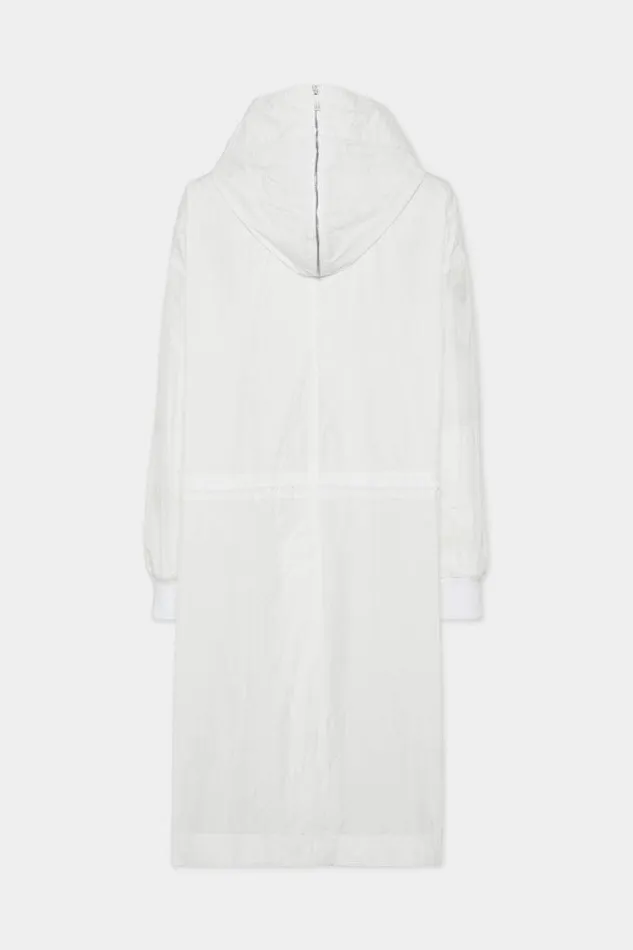 Dsquared2 Coats and Outerwear Superlight Oversized Super Big Parka White 8211 Men