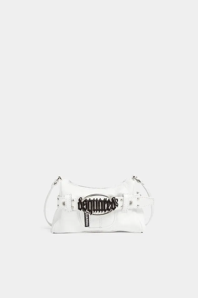 Dsquared2 Crossbody Gothic Mini Belt Bag White 8211 Women