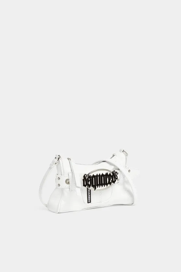 Dsquared2 Crossbody Gothic Mini Belt Bag White 8211 Women