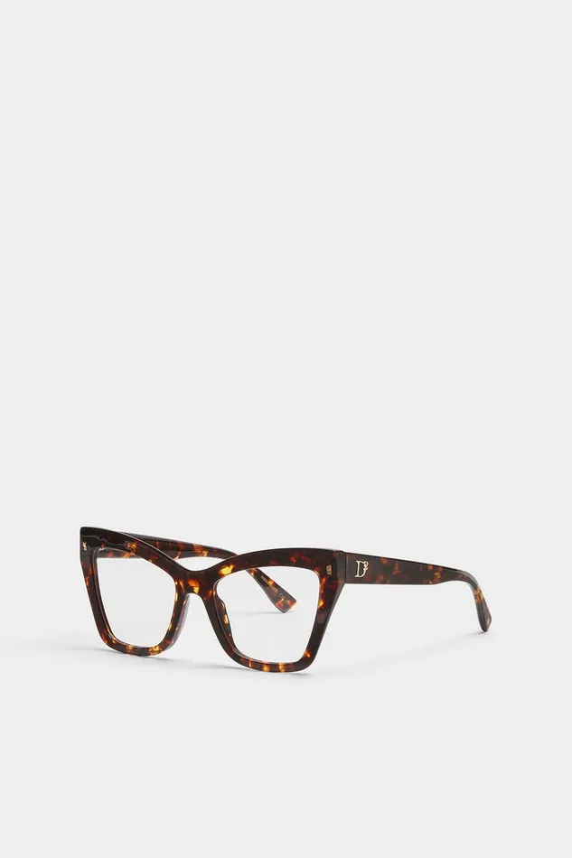 Dsquared2 Eyewear Hype Havana Optical Glasses 086 8211 Women