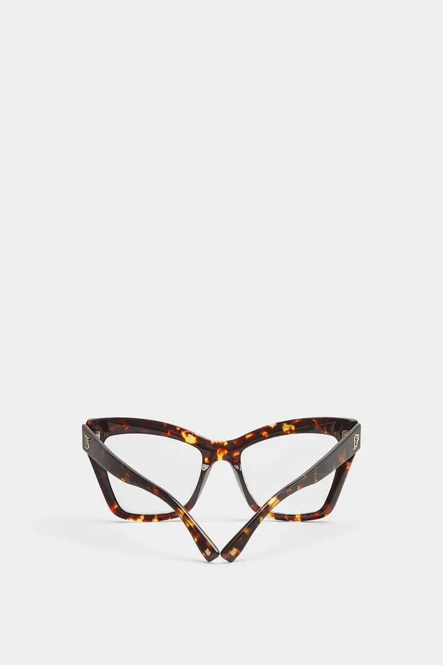 Dsquared2 Eyewear Hype Havana Optical Glasses 086 8211 Women