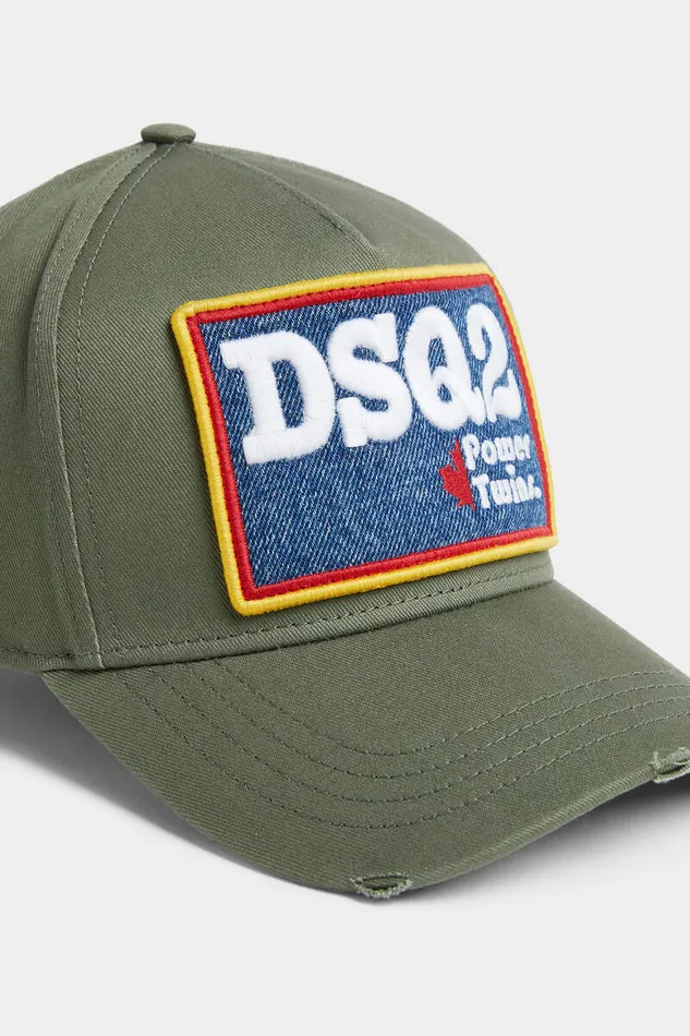 Dsquared2 Headwear Dsq2 Caten Patch Baseball Cap Military Green 8211 Men