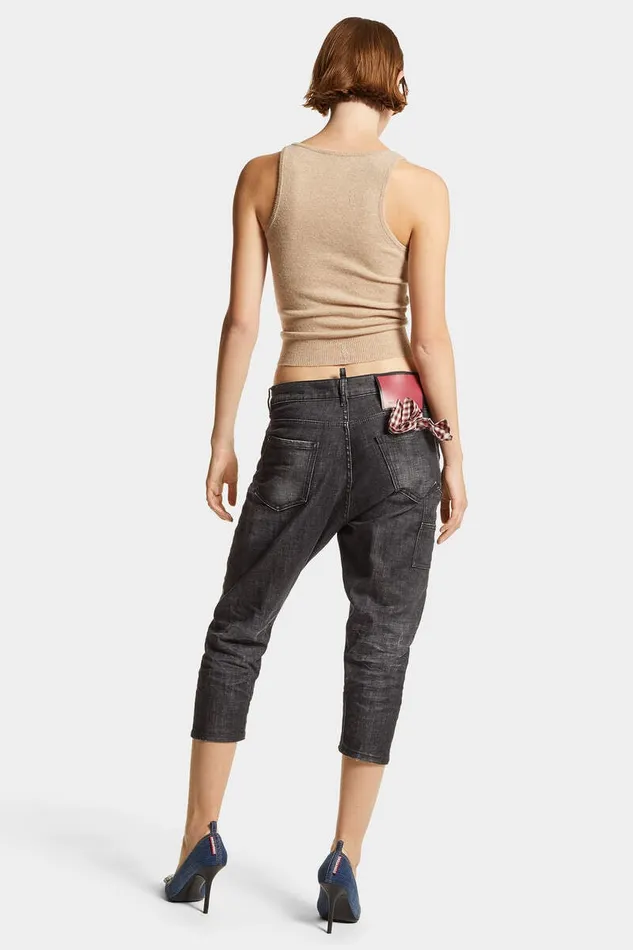 Dsquared2 Jeans Black Easy Wash Baby Carpenter Jeans 8211 Women