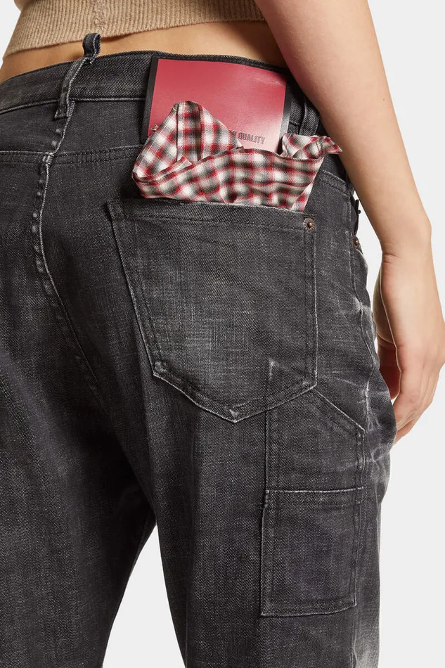 Dsquared2 Jeans Black Easy Wash Baby Carpenter Jeans 8211 Women