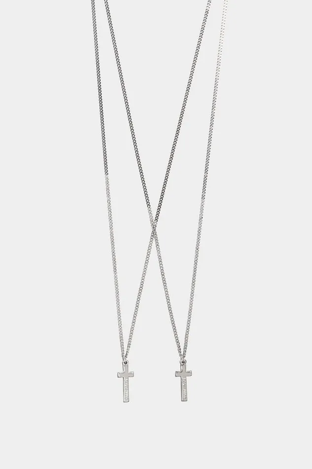 Dsquared2 Jewellery Jesus Necklace Silver 8211 Men