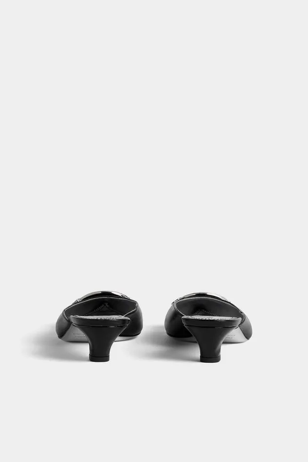 Dsquared2 Sandals Gothic Mule Sandals Black 8211 Women