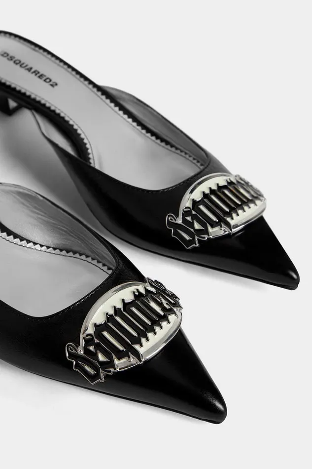 Dsquared2 Sandals Gothic Mule Sandals Black 8211 Women