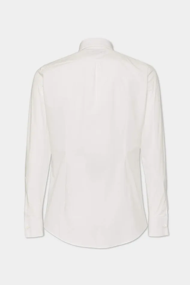 Dsquared2 Shirts Slim Fit Tux Shirt White 8211 Men