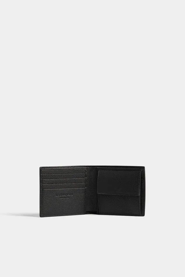 Dsquared2 Small Leather Goods Bob Coin Wallet Black 8211 Men