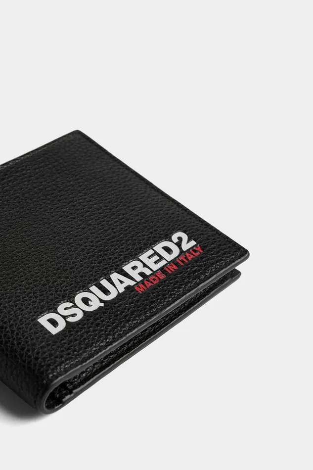 Dsquared2 Small Leather Goods Bob Coin Wallet Black 8211 Men