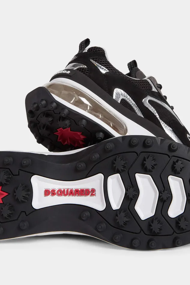 Dsquared2 Sneakers Bubble LaceUp LowTop Sneakers Black 8211 Men