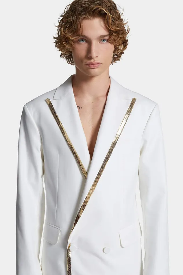 Dsquared2 Suits and Blazer JC Disco Db Blazer White 8211 Men