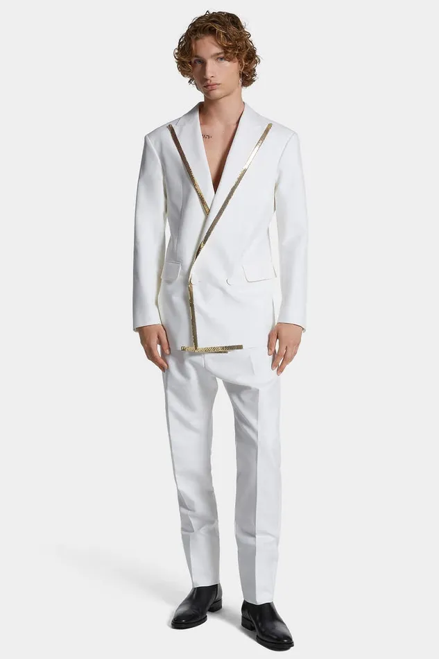 Dsquared2 Suits and Blazer JC Disco Db Blazer White 8211 Men