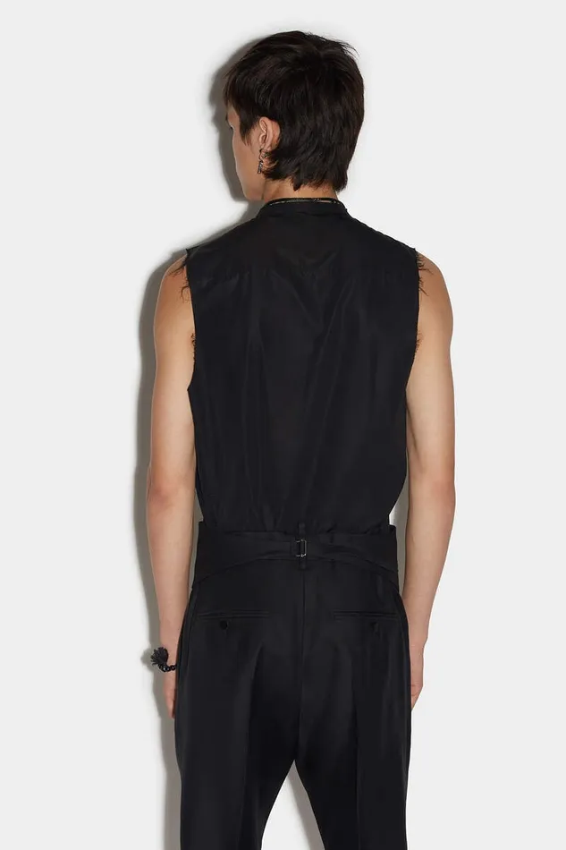Dsquared2 Suits and Blazer Tuxedo Vest Black 8211 Men