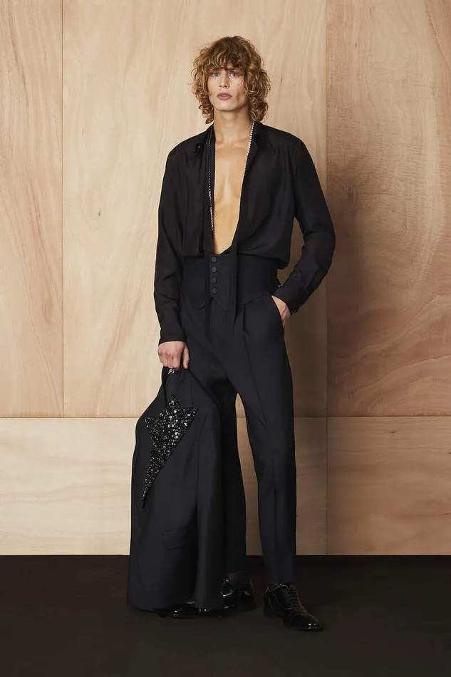 Dsquared2 Suits and Blazer Tuxedo Vest Black 8211 Men