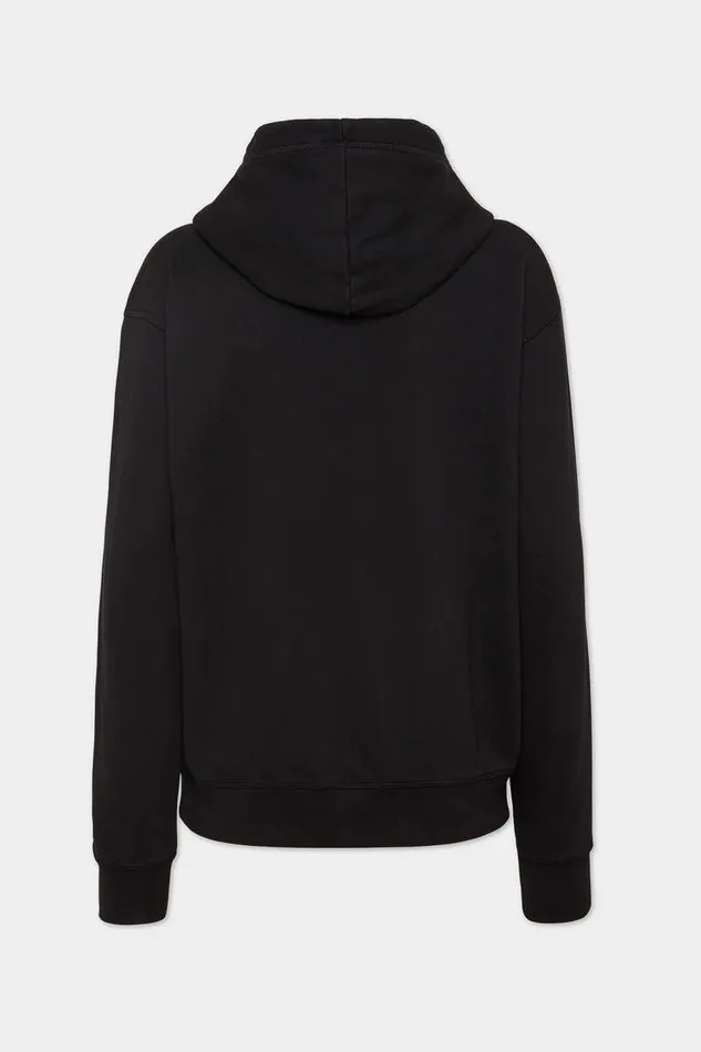 Dsquared2 Sweatshirts Cool Fit Hoodie Sweatshirt Black 8211 Men