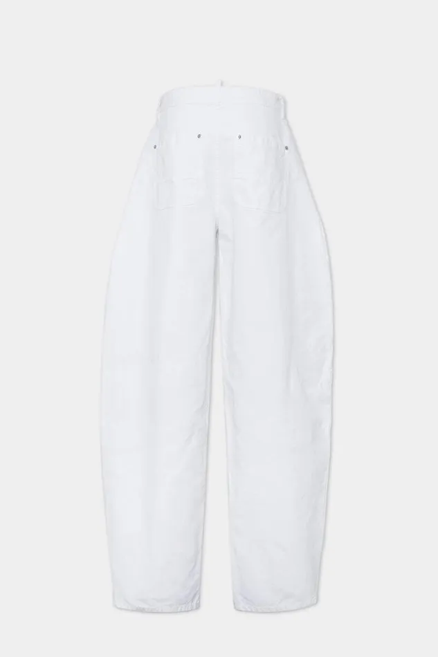 Dsquared2 Trousers Icon New Generation Carpenter Amelia Pant White 8211 Women