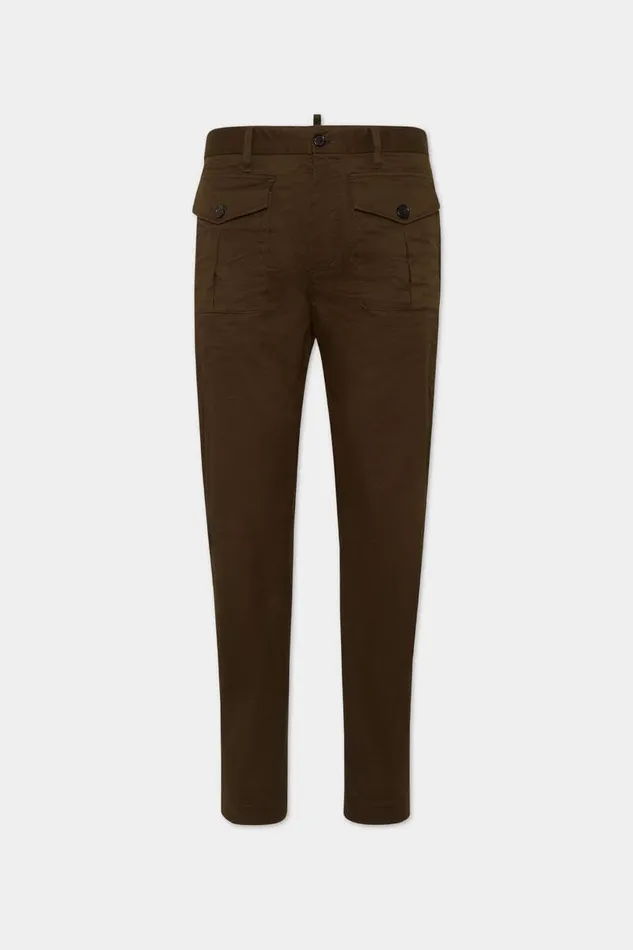 Dsquared2 Trousers Ranger Chino Pant Beech Brown 8211 Men