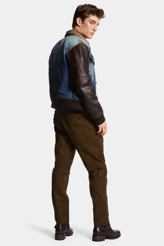 Dsquared2 Trousers Ranger Chino Pant Beech Brown 8211 Men