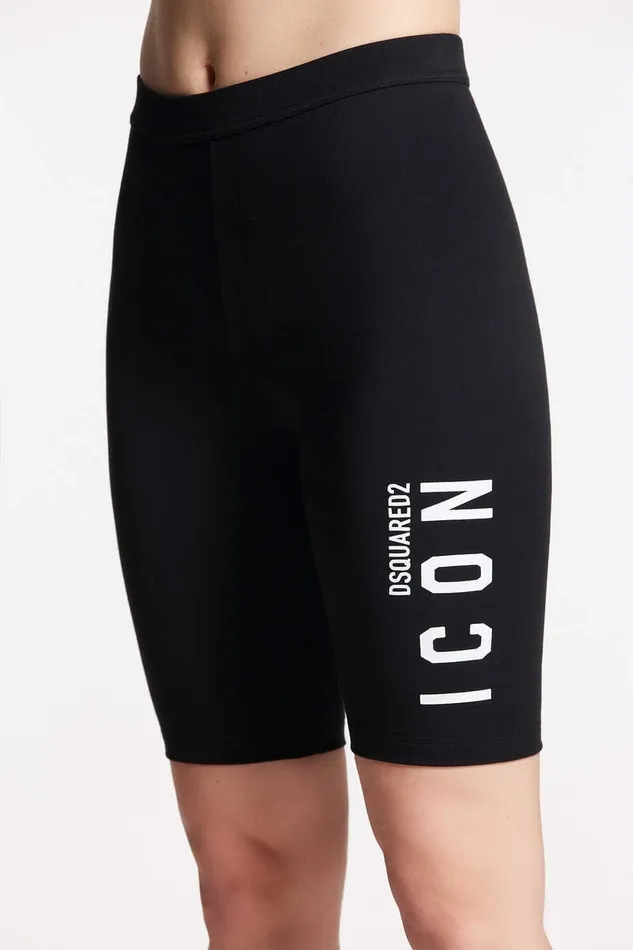 Dsquared2 Underwear Be Icon Cycling Shorts Black 8211 Women