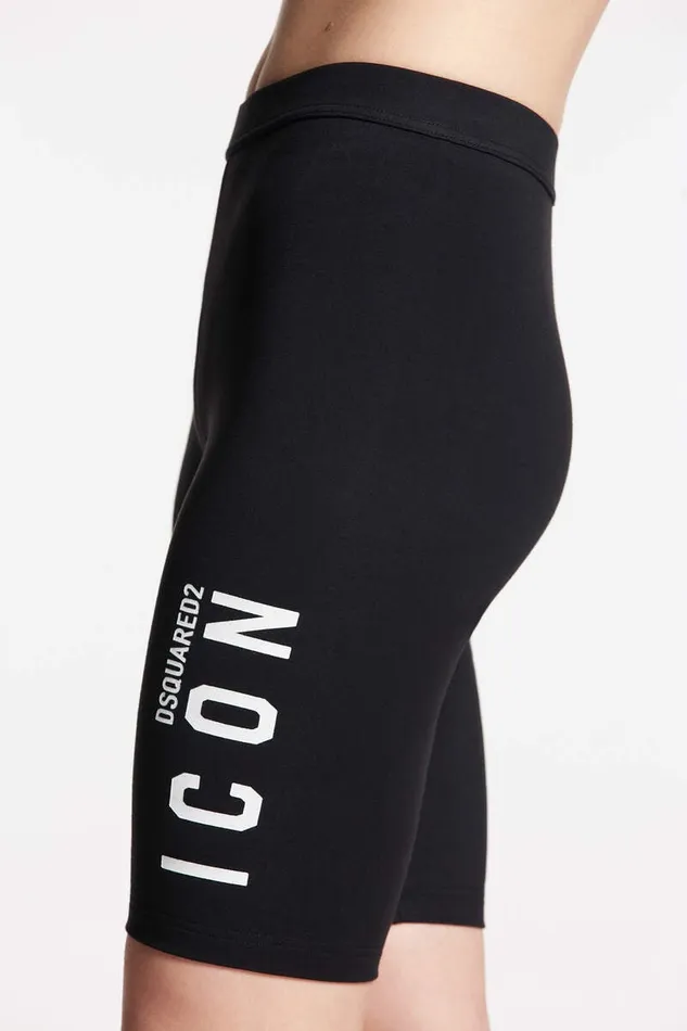Dsquared2 Underwear Be Icon Cycling Shorts Black 8211 Women