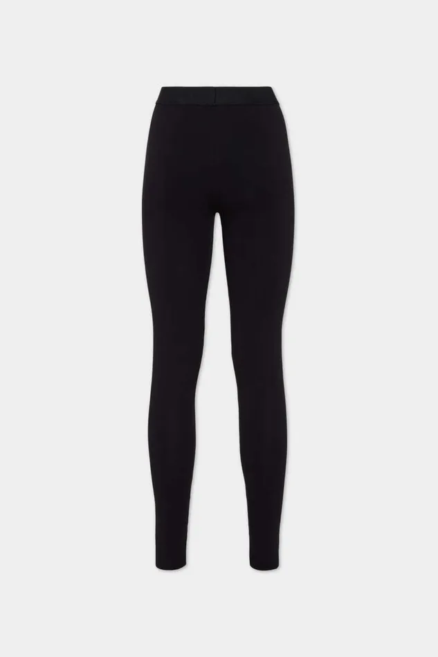 Dsquared2 Underwear Logo Leggings Blackgreen 8211 Women