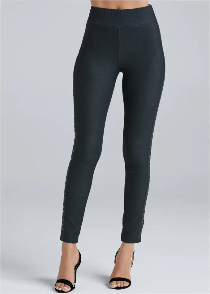 Embellished Leggings Black Women VENUS Leggings