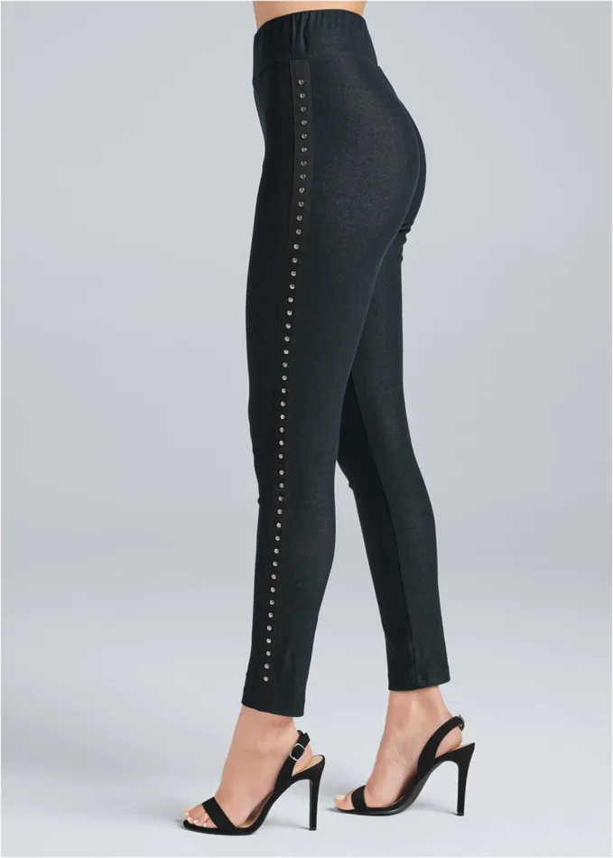 Embellished Leggings Black Women VENUS Leggings