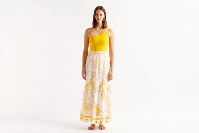 ERES Ambra Long Skirt Passion 23eBlanc Women Beachwear and Accessories