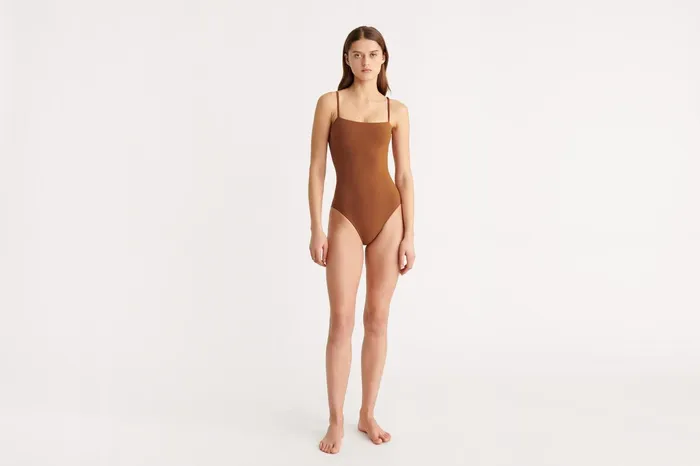 ERES Aquarelle Tank OnePiece Caramelo Women OnePiece Swimsuits