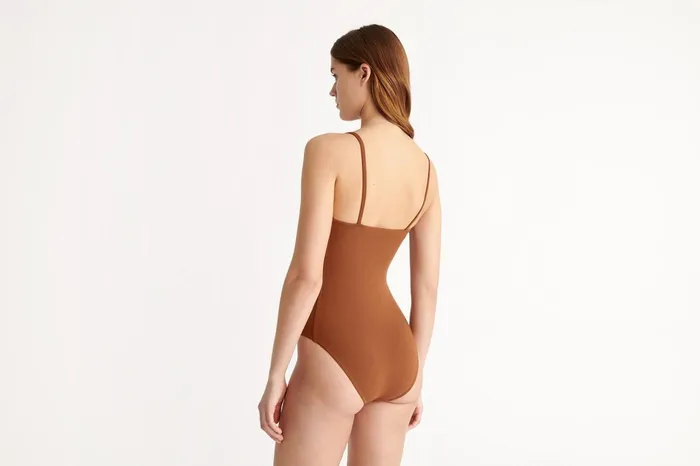 ERES Aquarelle Tank OnePiece Caramelo Women OnePiece Swimsuits